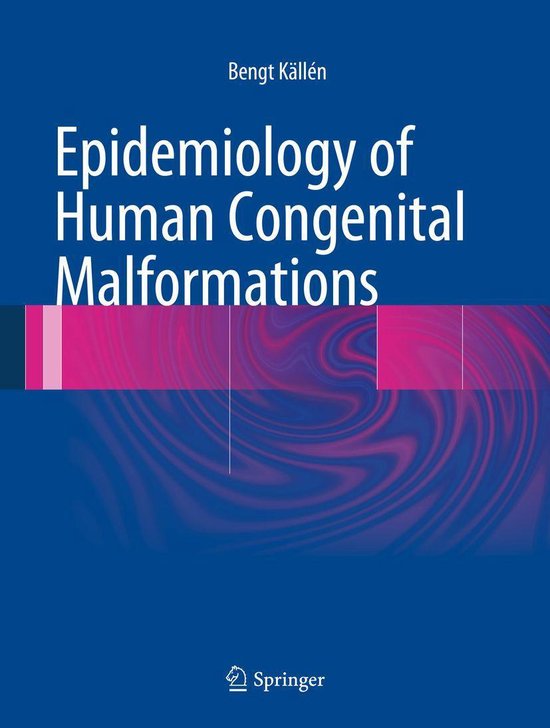Epidemiology of Human Congenital Malformations - cover