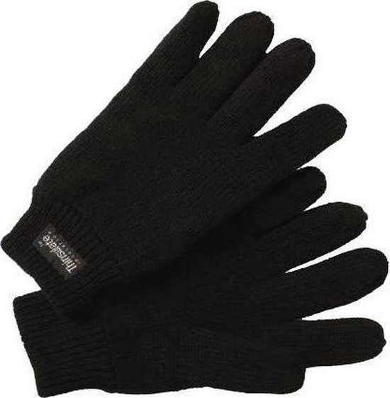 Thinsulate Handschoenen Gebreid Dames Zwart Maat 9 | bol.com
