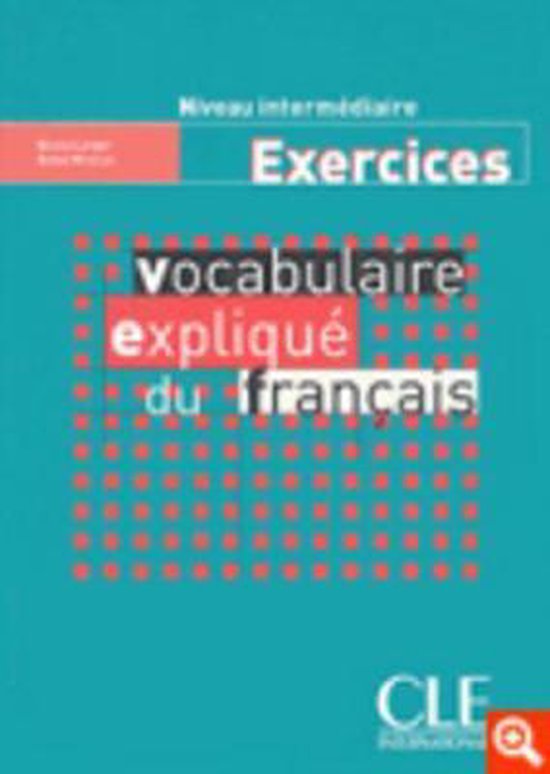 Vocabulaire Explique Du Francais - cover