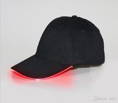 LED Pet Zwart + Rode LED Verlichting