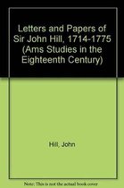 Letters and Papers of Sir John Hill, 1714-1775