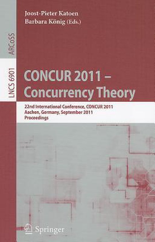 CONCUR 2011 Concurrency Theory - cover