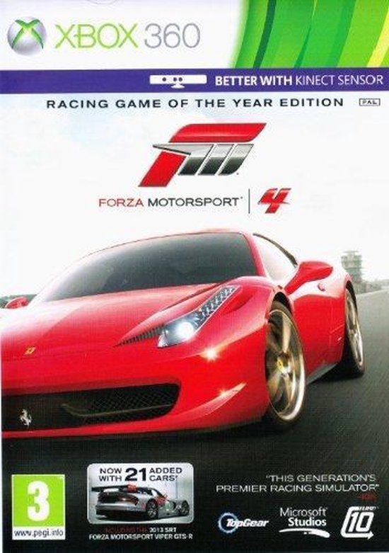 Forza Motorsport 4 (GOTY Edition) /X360 | Jeux | bol.com