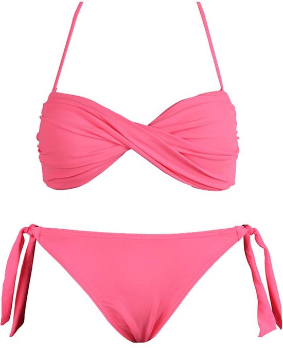 Bekend Versnipperd Optimisme Roze Bandeau Bikini | bol.com