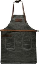 Lederen schort van Feuermeister voor Barbecue 100 cm