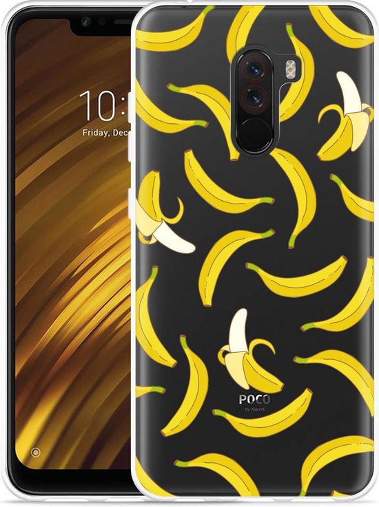 plein Toestand schandaal Xiaomi Pocophone F1 Hoesje Banana | bol.com