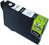 Merkloos - Inktcartridge / Alternatief voor de Epson T1291XL / Zwart / Hoge Capaciteit