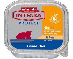 Animonda Integra Cat Maaltijdkuipjes Nierdieet - Kalkoen - Kattenvoer - 16 x 100 g