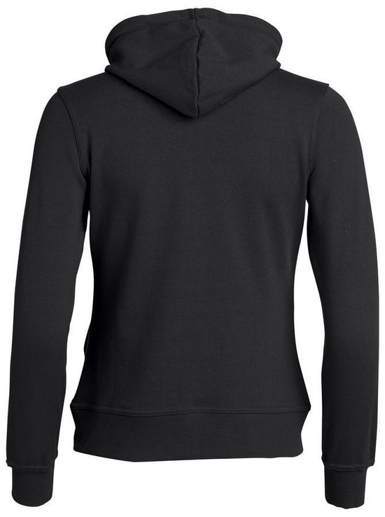 Sweat à capuche Clique Basic full zip DS Noir taille M