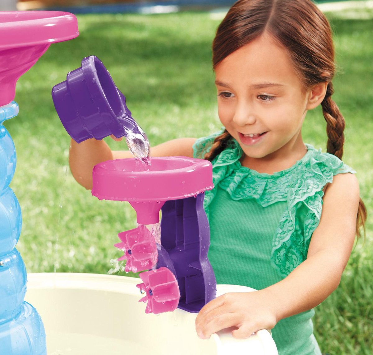 Little Tikes Spiralin' Seas - Watertafel - Roze — afbeelding 9