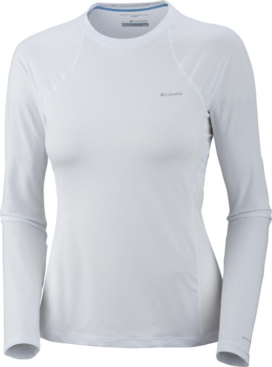 Columbia Coolest Cool Long Sleeve Shirt - dames - shirt - lange mouwen -  wit | bol.com