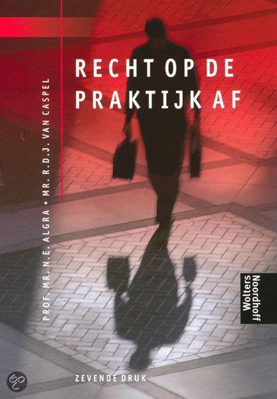 9789001033002 - Recht op de praktijk af
