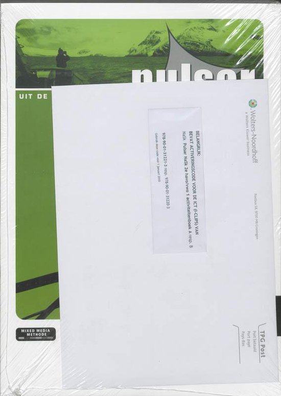 Omslag van Pulsar Nask 1-2 A Havo/vwo Activiteitenboek