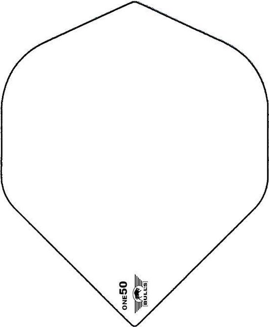 Bull's One50 - White Plain - Dart Flights