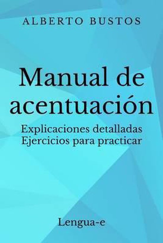 Manual de acentuación - cover