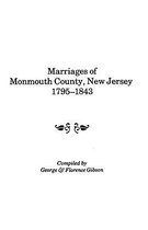 Marriages of Monmouth County, New Jersey, 1795-1843