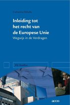 Inleiding tot het recht van de Europese Unie