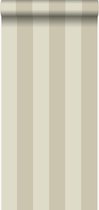 Origin behang strepen beige - 326110 - 53 x 1005 cm
