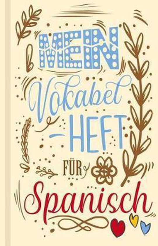 Spanisches Vokabelbuch - Mein Vokabelheft für Spanisch (Ler ... - cover