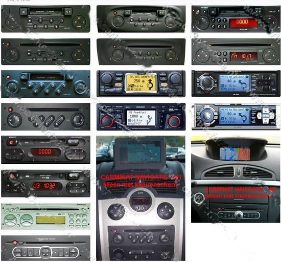 Adaptateur de diffusion de Musique Audio Bluetooth Renault Câble