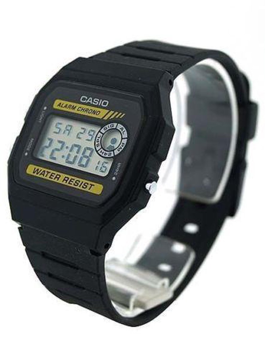 Casio Retro horloge F-94WA-9 Classic Retro Digital WR Stopwatch Black