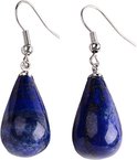 Edelstenen oorbel Lapis Lazuli Big Drop Edelstenen oorbel Lapis Lazuli Big Drop