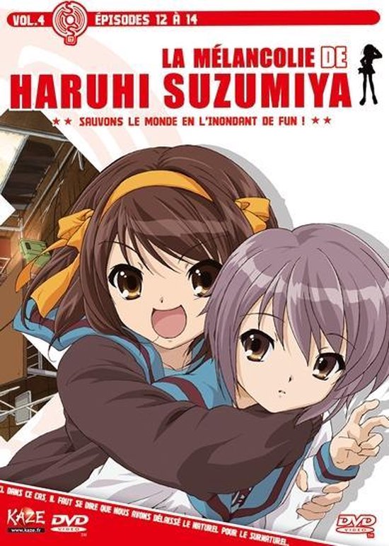 Cover van de film 'Melancholie Van Haruhi Suzumiya 4'