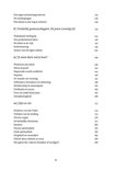 Pagina met inhoudsopgave van het boek 'Gemengde gevoelens'.