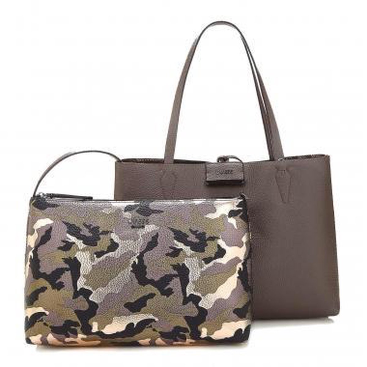 Guess - - Inside Out Shopper Camouflage Grey - HWMC6422150CAG | bol.com