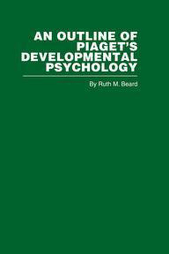 An Outline of Piaget's Developmental Psychology - cover