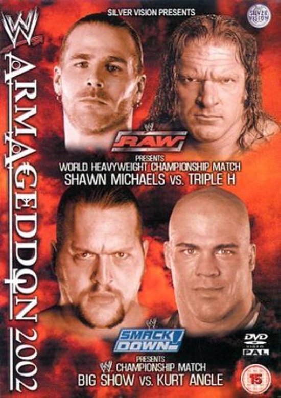 Cover van de film 'WWE - Amageddon 2002'