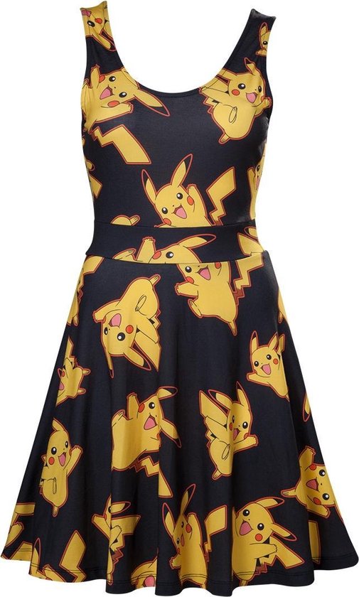 Wrijven de eerste Natuur POKEMON - Black All Over Pikachu Dress (L) | bol.com