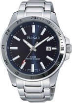 Pulsar PS9331X1 Heren Horloge - Zilverkleurig - Ø 41 mm