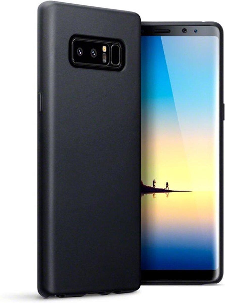TPU Hoesje Geschikt voor: Samsung Galaxy Note 8 - Back Cover - Zwart