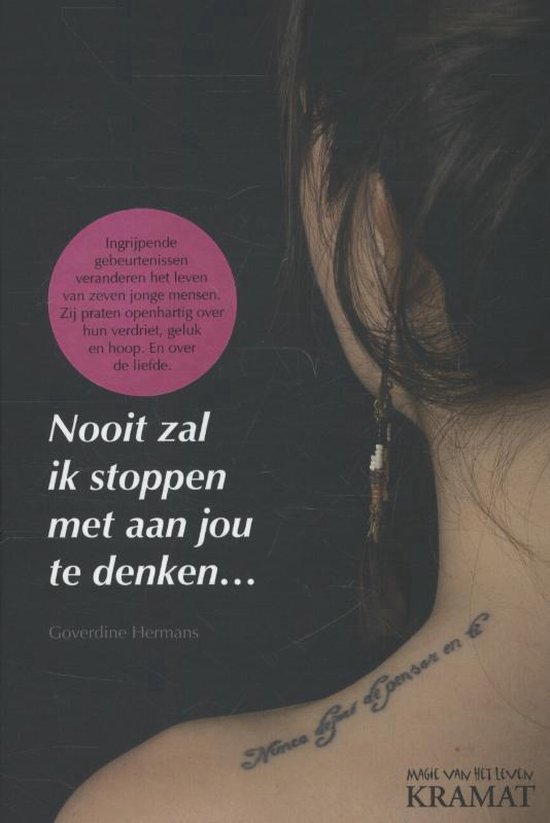 Ik zal nooit stoppen met aan jou te denken