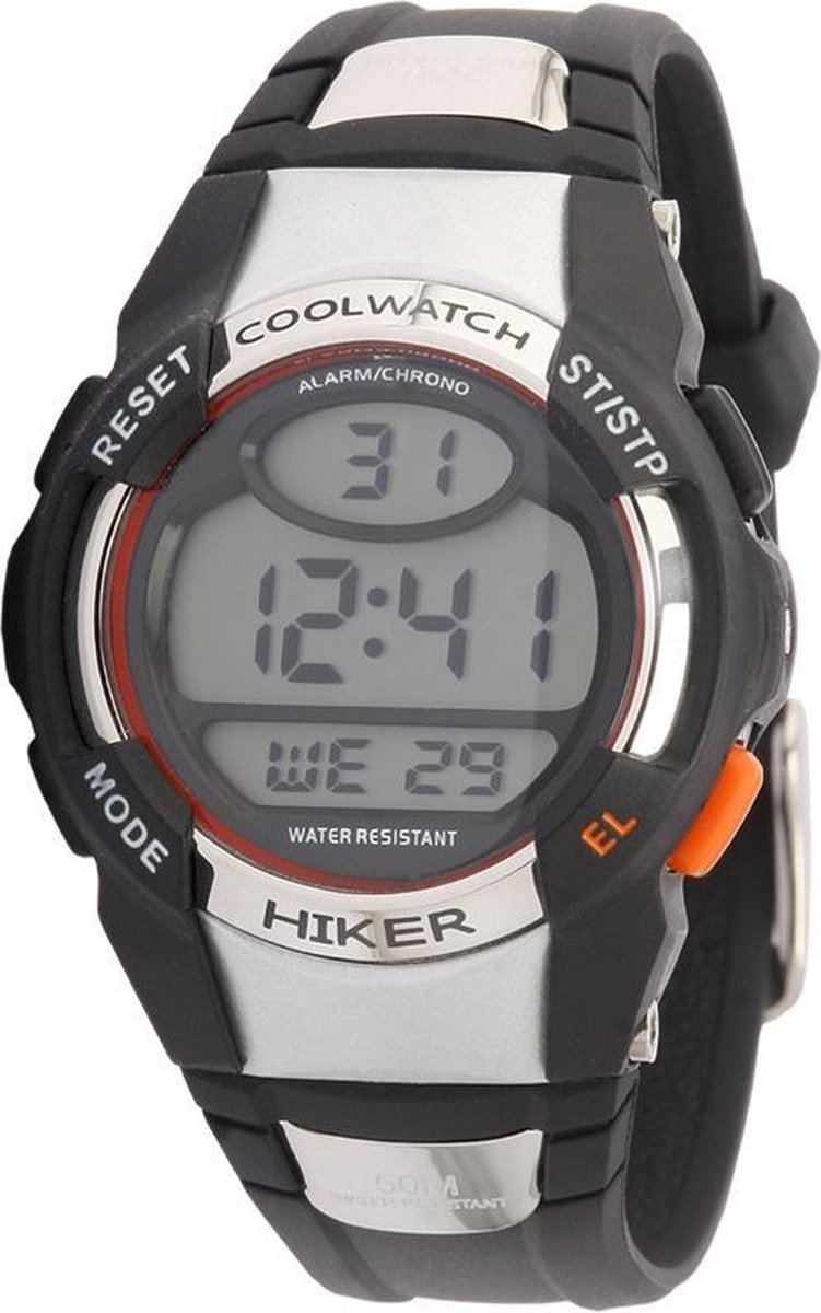 Coolwatch CW.193 Hiker black digitaal horloge 34 mm 50 meter