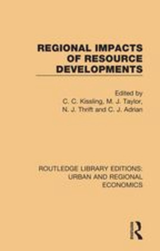 Routledge Library Editions: Urban and Regional Economics - R ... - cover