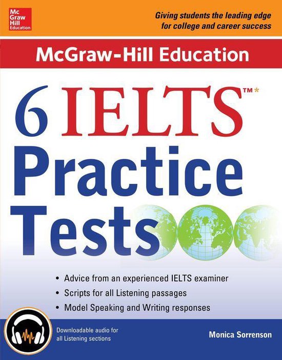 McGraw-Hill Education 6 IELTS Practice Tests (basic ebook) - cover