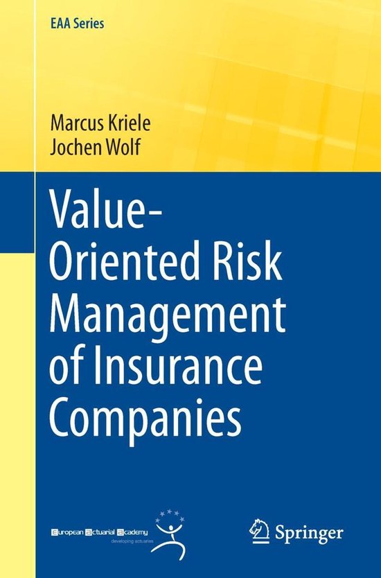 EAA Series - Value-Oriented Risk Management of Insurance Com ... - cover