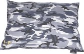 RECTANGLE ARMY-CANVAS 100X70 GREY