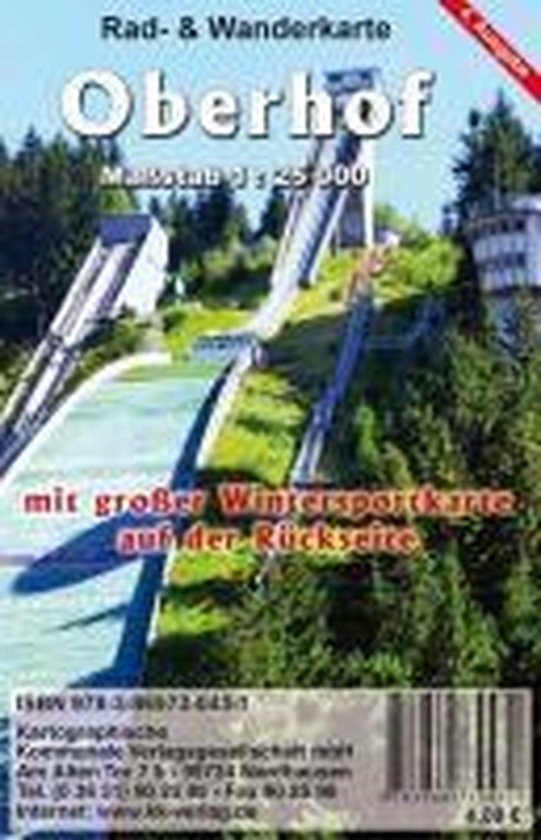 Oberhof 1 : 25 000 - cover