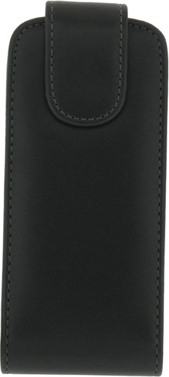 Xccess Leather Flip Case Nokia Asha 202 Black