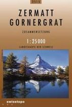Swisstopo 1 : 25 000 Zermatt Gornergrat