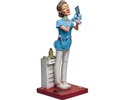 Tandarts - vrouw - beeldje – beroepen – professions – Guillermo Forchino – 10x10x23 cm