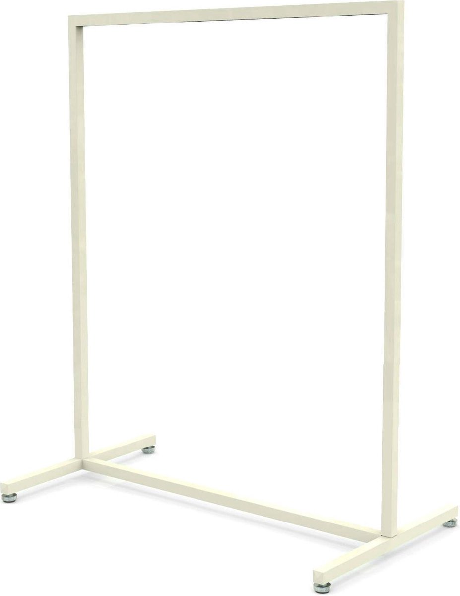 Solo - Kledingrek - Wit - 90 cm breed - Laag Model