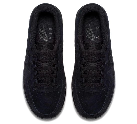 Nike Air Force 1 (GS) Suede Sneakers Junior Sneakers - Maat 36.5 - Unisex -  zwart | bol.com