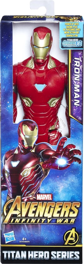 | Iron Man Avengers Infinity War Titan Hero Power FX Avengers: Infinity War Titan Hero Power FX figuur Iron Man
