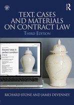 Text Cases & Materials On Contract Law
