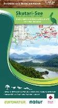 Natur-Landkarte 1 : 55.000 Skutari-See Skadar Lake / Lac de Skadar / Skadarsko jezero