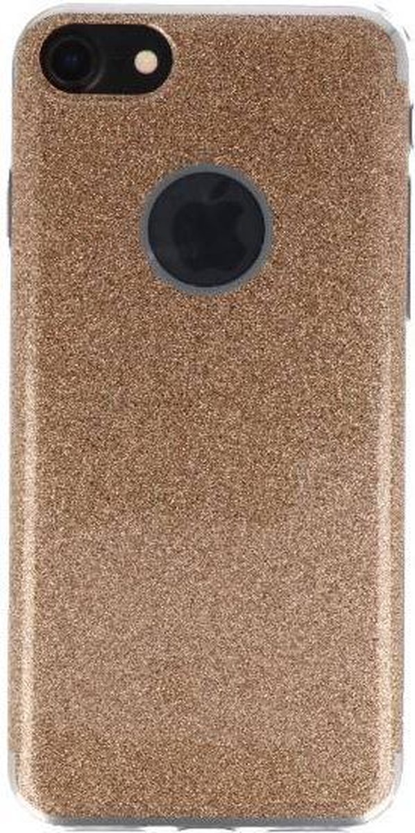 Bling TPU Hoesje Case - Hoesje Geschikt voor iPhone 7 / 8 Goud